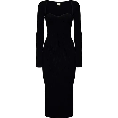 Midi Dress Aw24 , female, Sizes: M, S - Khaite - Modalova