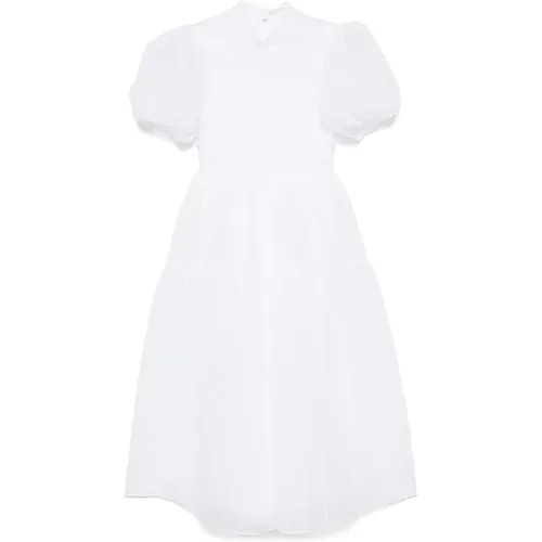 Luxury Matelassé Dress , female, Sizes: M, XS, S - Cecilie Bahnsen - Modalova