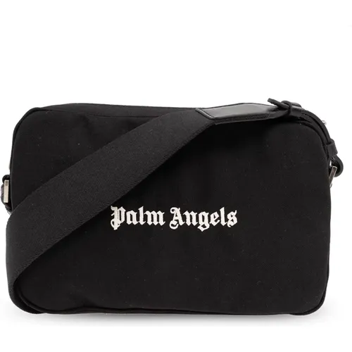 Shoulder bag with logo , male, Sizes: ONE SIZE - Palm Angels - Modalova