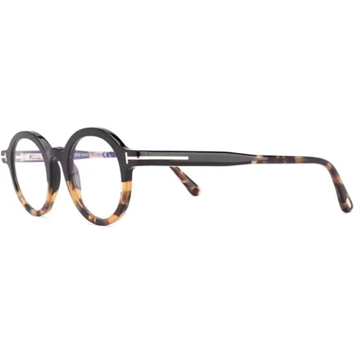 Schwarze optische Brille, vielseitig und stilvoll , unisex, Größe: 45 MM - Tom Ford - Modalova