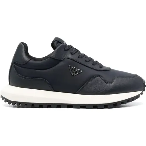 Casual Sneakers , male, Sizes: 10 UK, 11 UK - Emporio Armani - Modalova