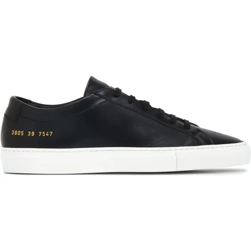 Leather Low Top Sneakers , female, Sizes: 3 UK, 5 UK, 2 UK, 6 UK, 4 UK - Common Projects - Modalova