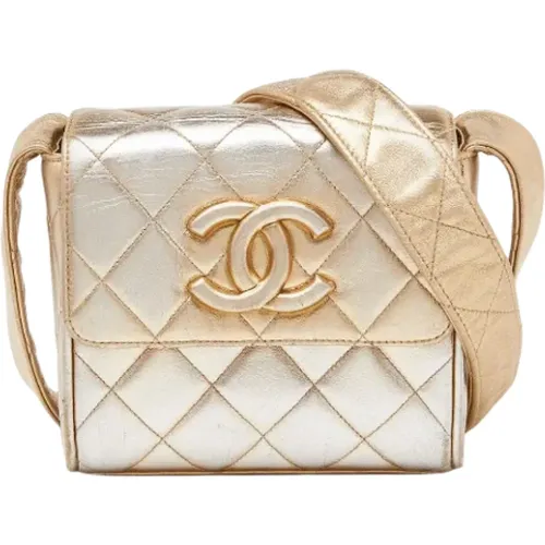 Pre-owned Leather chanel-bags , female, Sizes: ONE SIZE - Chanel Vintage - Modalova