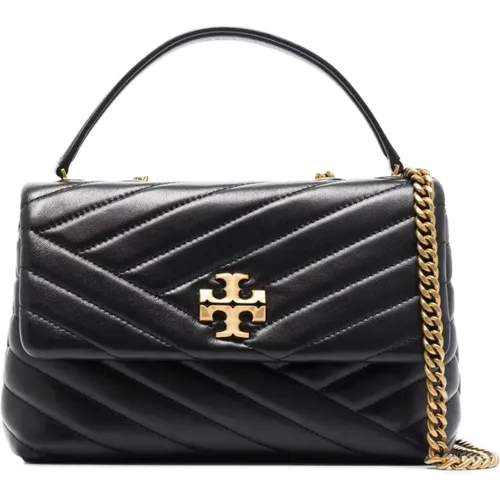 Vertible Leather Handbag , female, Sizes: ONE SIZE - TORY BURCH - Modalova