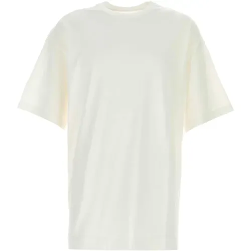 Klassisches Weißes Baumwoll-T-Shirt , Herren, Größe: M - Issey Miyake - Modalova