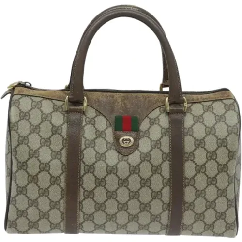 Pre-owned Leder reisetaschen - Gucci Vintage - Modalova