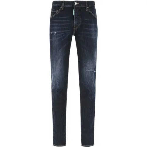 Moderne Slim Fit Denim Jeans , Herren, Größe: 2XS - Dsquared2 - Modalova