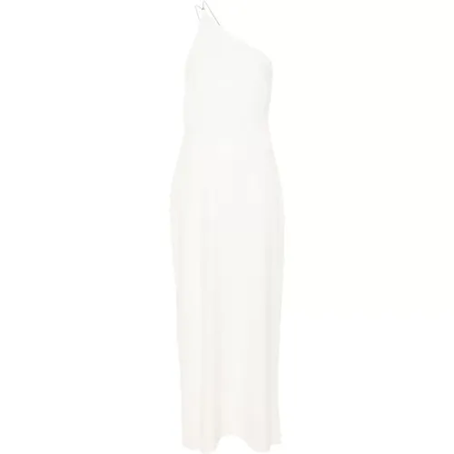 One-Shoulder Dress , female, Sizes: XS - Calvin Klein - Modalova
