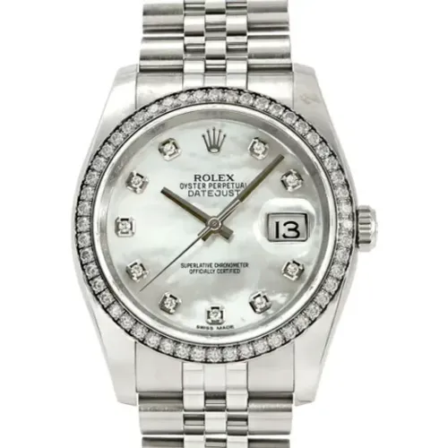 Pre-owned Gold watches , female, Sizes: ONE SIZE - Rolex Vintage - Modalova