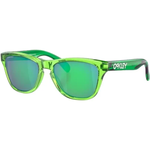 Youth Frogskins Sunglasses Transparent , male, Sizes: ONE SIZE - Oakley - Modalova