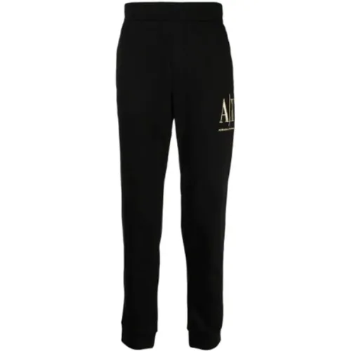 Noir H Sweatpants for Men , male, Sizes: XS, L - Armani Exchange - Modalova