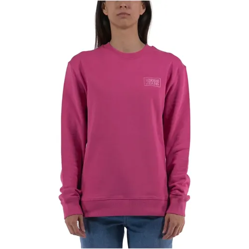 Cotton Crewneck Sweatshirt , female, Sizes: S - Moschino - Modalova