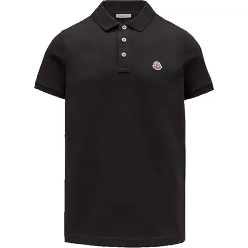 Polo T-Shirt with Logo , male, Sizes: 3XL - Moncler - Modalova