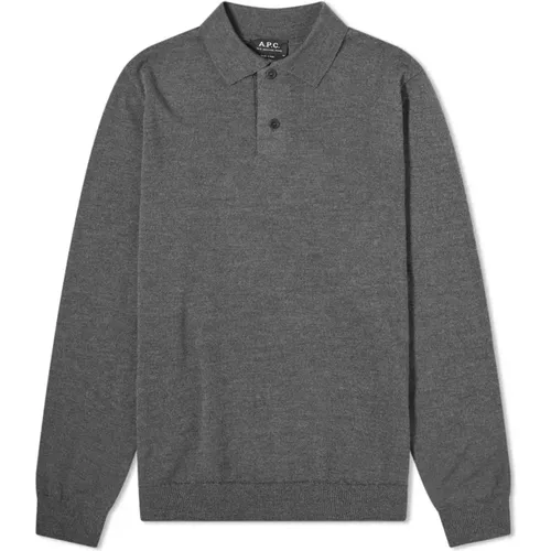 Polo Shirt , male, Sizes: L - A.p.c. - Modalova