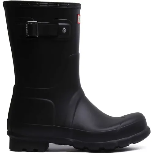 Short Rain Boots Stylish Comfortable , male, Sizes: 6 UK, 8 UK, 5 UK - Hunter - Modalova