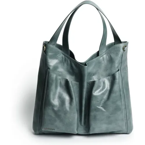 Leather Shoulder Bag Night Buys , female, Sizes: ONE SIZE - Orciani - Modalova