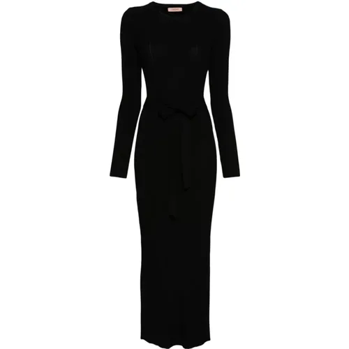 Schwarzes Kleid Aw24 Damenmode - Twinset - Modalova