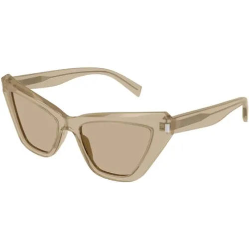 Stylische Sonnenbrille für Frauen , Damen, Größe: 54 MM - Saint Laurent - Modalova