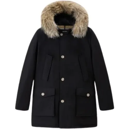 Arctic Parka with Detachable Fur , male, Sizes: XS, 2XL, 3XL, XL, S - Woolrich - Modalova