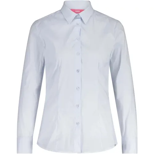 Figurbetonte Bluse mit Knopfleiste , Damen, Größe: 2XS - CINQUE - Modalova