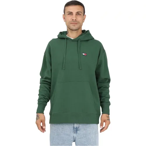 Hoodies , Herren, Größe: L - Tommy Jeans - Modalova