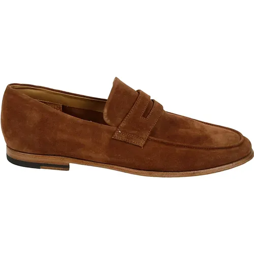 Suede Leather Loafer , male, Sizes: 9 UK, 6 UK, 8 UK, 8 1/2 UK, 9 1/2 UK - Sturlini - Modalova