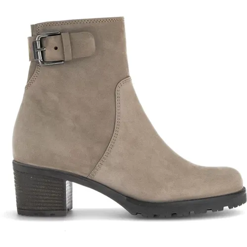 Taupe Stiefelette , Damen, Größe: 38 1/2 EU - Gabor - Modalova