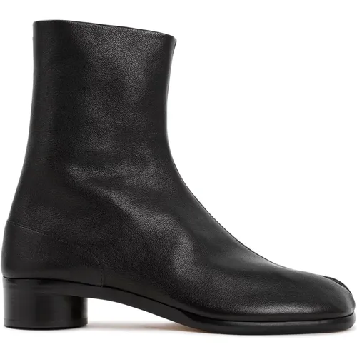 Schwarze Split-Zehen Stiefeletten für Männer - Maison Margiela - Modalova