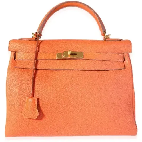 Pre-owned Leather handbags , female, Sizes: ONE SIZE - Hermès Vintage - Modalova