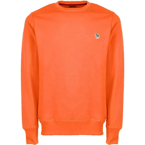 Zebra Logo Sweatshirt , Herren, Größe: M - PS By Paul Smith - Modalova