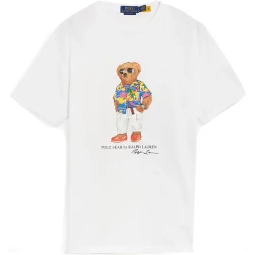 Stylische T-Shirts für Männer und Frauen , Herren, Größe: L - Ralph Lauren - Modalova