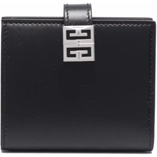 G-Motif Leather Wallet , female, Sizes: ONE SIZE - Givenchy - Modalova