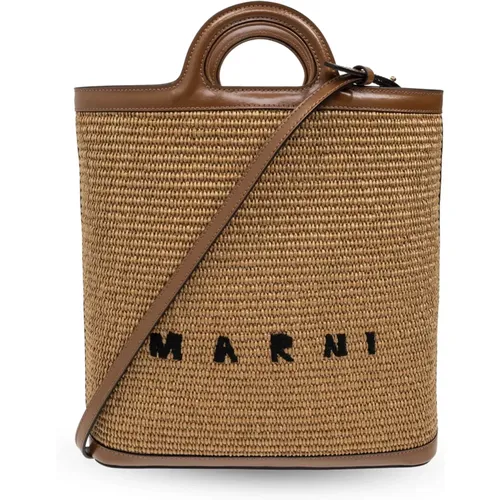 Tropicalia shopper bag , female, Sizes: ONE SIZE - Marni - Modalova