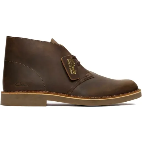 Desert BT Evo Beeswax Leather Boots , male, Sizes: 7 UK, 12 UK, 6 UK - Clarks - Modalova