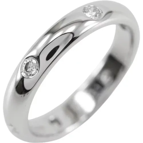 Pre-owned White Gold rings , female, Sizes: ONE SIZE - Cartier Vintage - Modalova