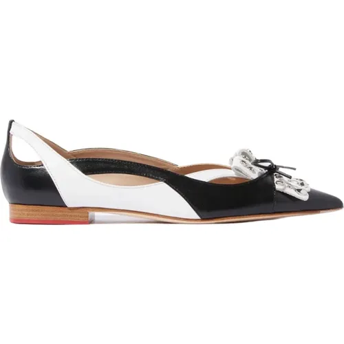 Spicy Ballet Fransen Schleife Ballerina,Spicy Ballet Moon Ballerinas,Spicy Ballet Fringe Bow Ballerinas,The Spicy Ballet Schwarze Ballerina - Scarosso - Modalova