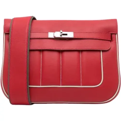 Pre-owned Leather crossbody-bags , female, Sizes: ONE SIZE - Hermès Vintage - Modalova