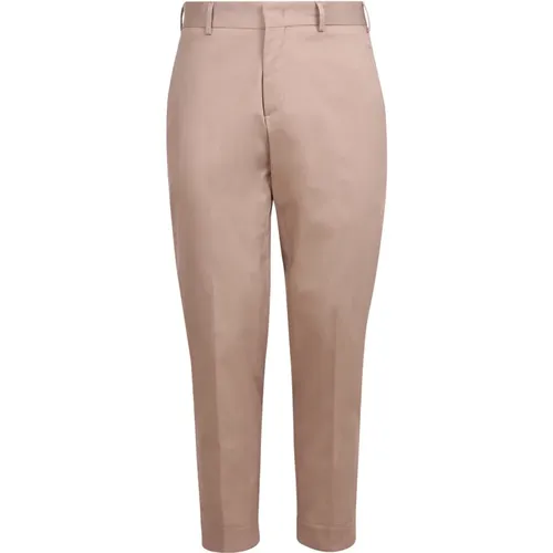 Cropped tapered-leg trousers , male, Sizes: 2XL - PT Torino - Modalova