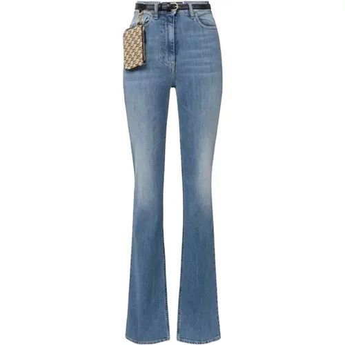 Jeans Classic Comfortable Chic , female, Sizes: W28, W26, W29, W30, W27 - Elisabetta Franchi - Modalova