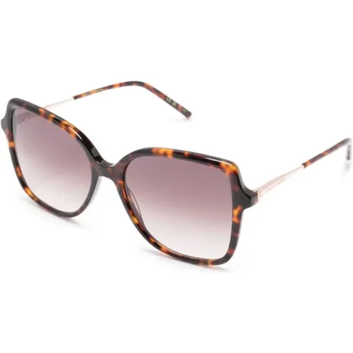 Her0179S 2Ikha Sonnenbrille , Damen, Größe: 55 MM - Carolina Herrera - Modalova