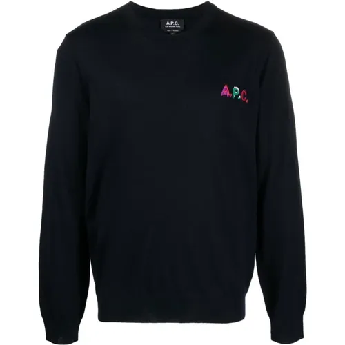 Sweatshirt , Herren, Größe: L - A.P.C. - Modalova