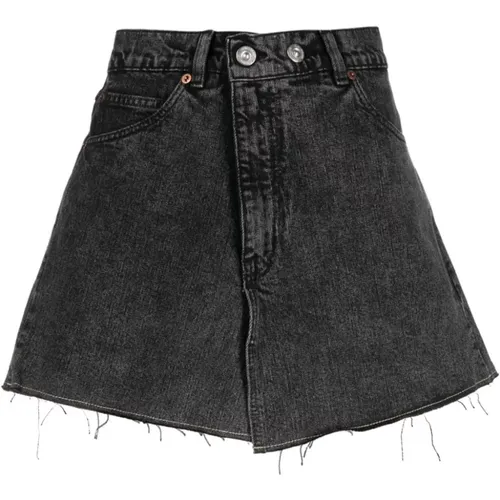 Distressed Denim Skirt , female, Sizes: S, M - Our Legacy - Modalova