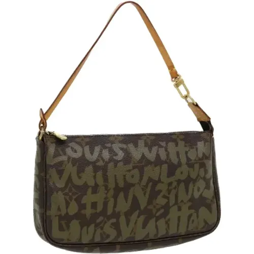 Pre-owned Canvas pouches , female, Sizes: ONE SIZE - Louis Vuitton Vintage - Modalova