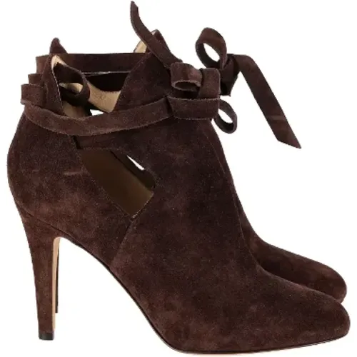 Pre-owned Suede boots , female, Sizes: 5 UK - Jimmy Choo Pre-owned - Modalova