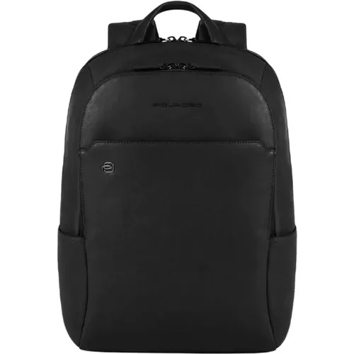 Small Computer and iPad Backpack , male, Sizes: ONE SIZE - Piquadro - Modalova