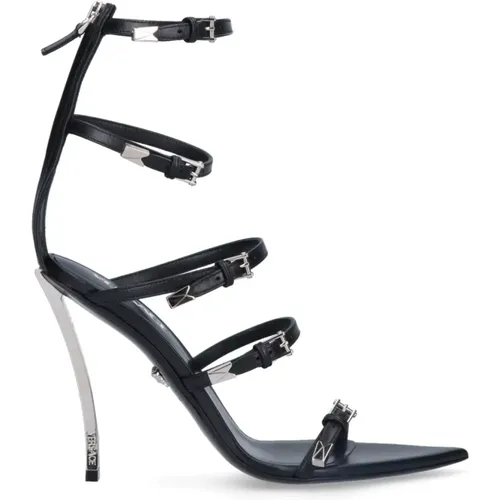 Sandals , female, Sizes: 6 UK, 5 UK, 7 UK, 4 UK - Versace - Modalova