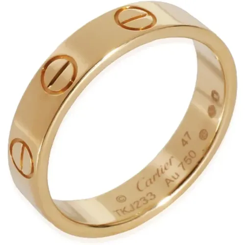 Pre-owned Gold rings , female, Sizes: ONE SIZE - Cartier Vintage - Modalova