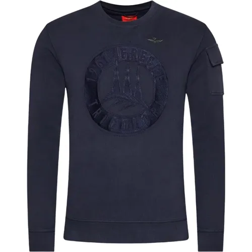 Crew Neck Sweatshirt - aeronautica militare - Modalova