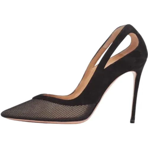 Pre-owned Mesh heels , female, Sizes: 3 UK - Aquazzura Pre-owned - Modalova