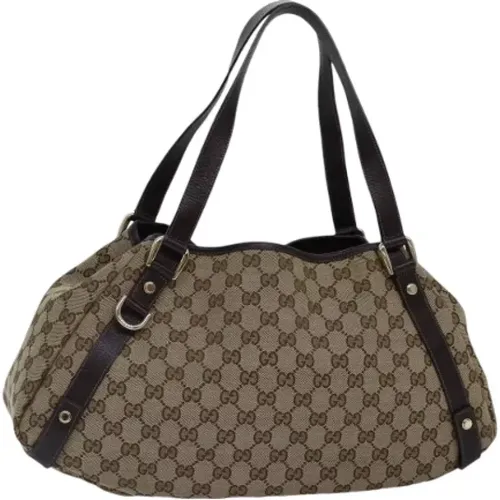 Pre-owned Canvas totes , female, Sizes: ONE SIZE - Gucci Vintage - Modalova